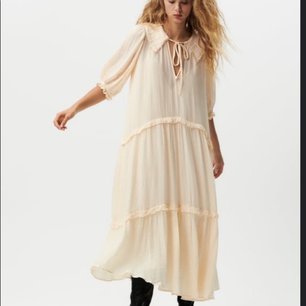 Zara midi dress flowing
